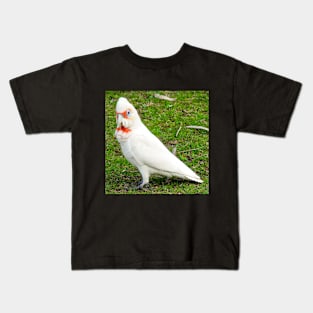 Eastern Long Billed Corella Kids T-Shirt